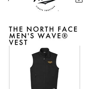 The North Face Black Quilted "The Wave" Vest nwt